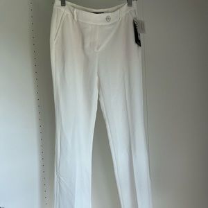 White RW&CO Trousers size 4
